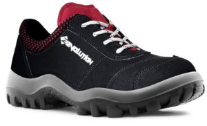 TENIS EVOLUTION NEGRA Y ROJA